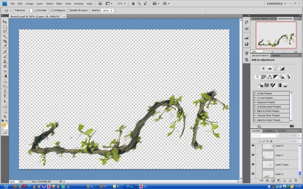 Creation of Branch: Step 4